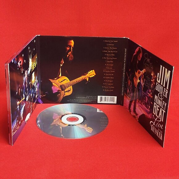 Jim Suhler & Monkey Beat Live At The Kessler CD 2016 Signed - Picture 10 of 10